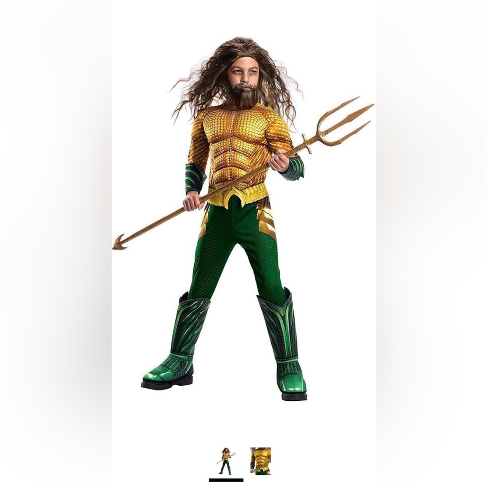 Rubie's Aquaman Movie Child's Deluxe Costume